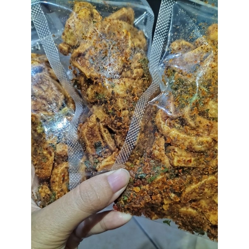 

Basreng pedas gilaa daun jeruk