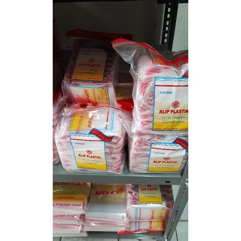 Plastik Klip 40x30 Bening Transparan