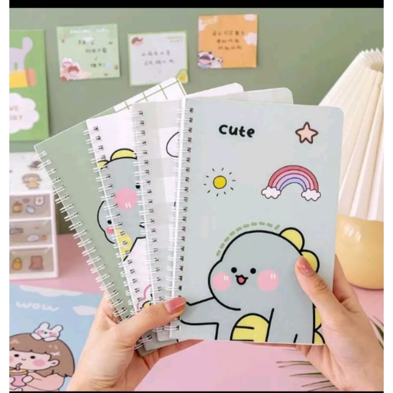 

Buku tulis spiral A5 gambar lucu 60 lembar