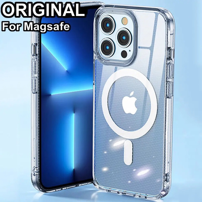 100% ORIGINAL !!! CLEARCASE MAGSAFE For IPHONE 11 12 13 14 14+ 15 15+ 16 16+ PRO MAX PLUS 6 6G 6S 7 7+ 8 8+ PLUS SE 2 3 2020 X XS MAX XR PRO MAX MAGNETIC HARDCASE BENING HYBRID BUMPER CASING KERAMIK