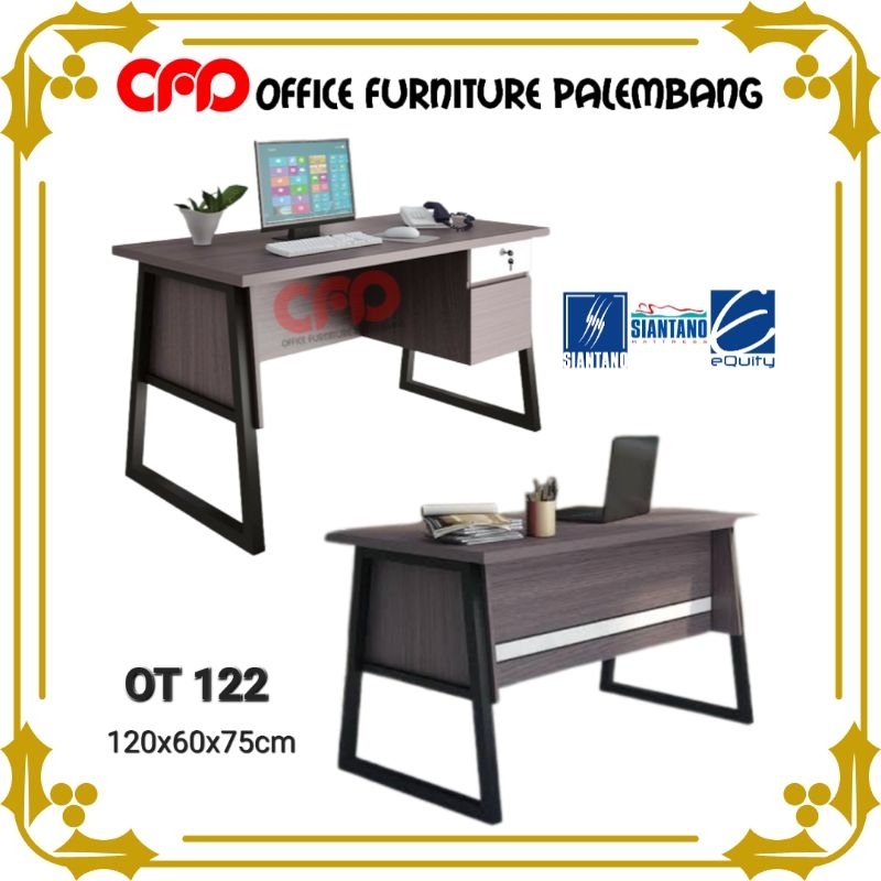 meja kantor siantano OT 122 meja kerja meja tulis staff 1/2 biro