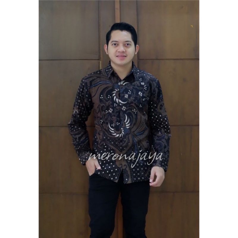 ATASAN KEMEJA BATIK KEMEJA BATIK PRIA LENGAN PANJANG