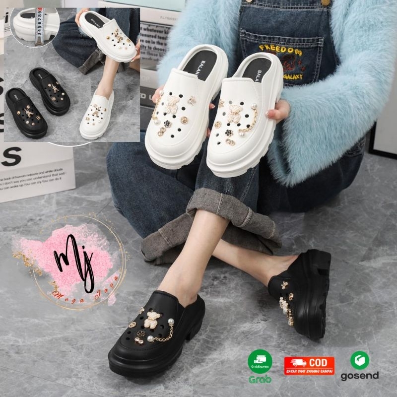 Sandal Baim Sandal Wanita Flatform Import Korean Style Terbaru