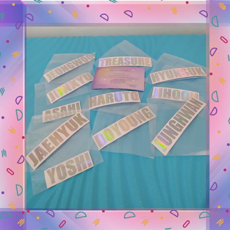 

Stiker Hologram Treasure