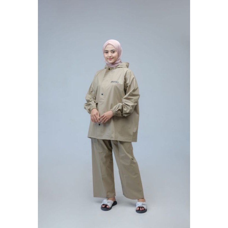 Jas Hujan Raincoat Setelan Jaket Celana Raincoat Pria Wanita