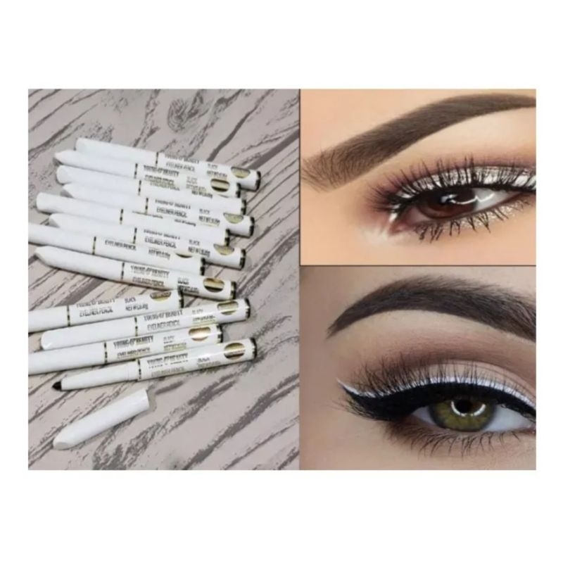 EYE LINER PENSIL WATERPROOF / Eye Liner Pensil Puter Tahan Lama Make Up