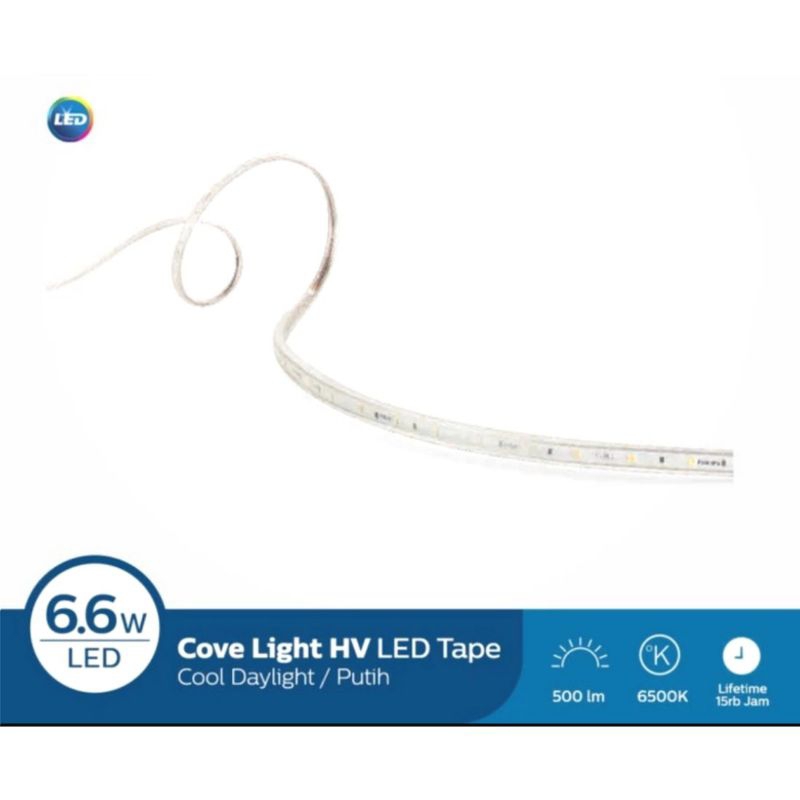 LED Strip/Selang PHILIPS DLI 31087 HV LEDtape 6.6W/M harga per 1 meter