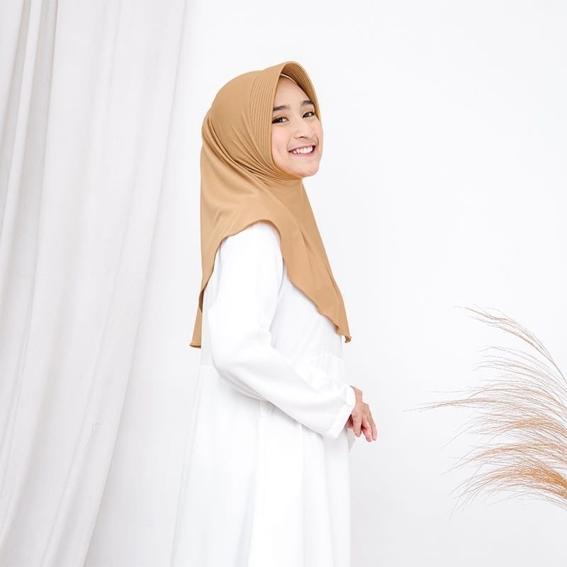 Hijab Bergo Hamidah Jersey Ukuran S