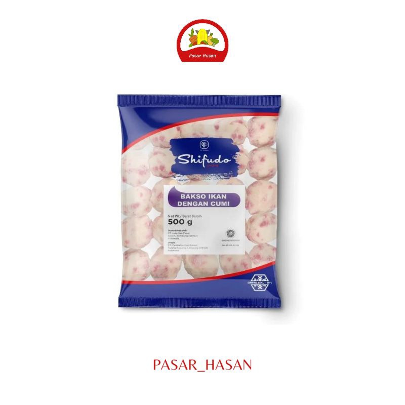 

500gr Bakso Cumi Shifudo | Frozen Food | Pasar Hasan