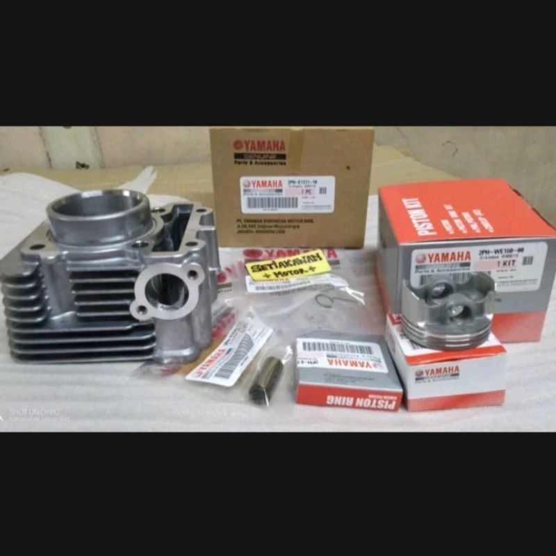 Blok Seher plus piston kit Mio M3 Mio 125 Soul GT 125 original yamaha