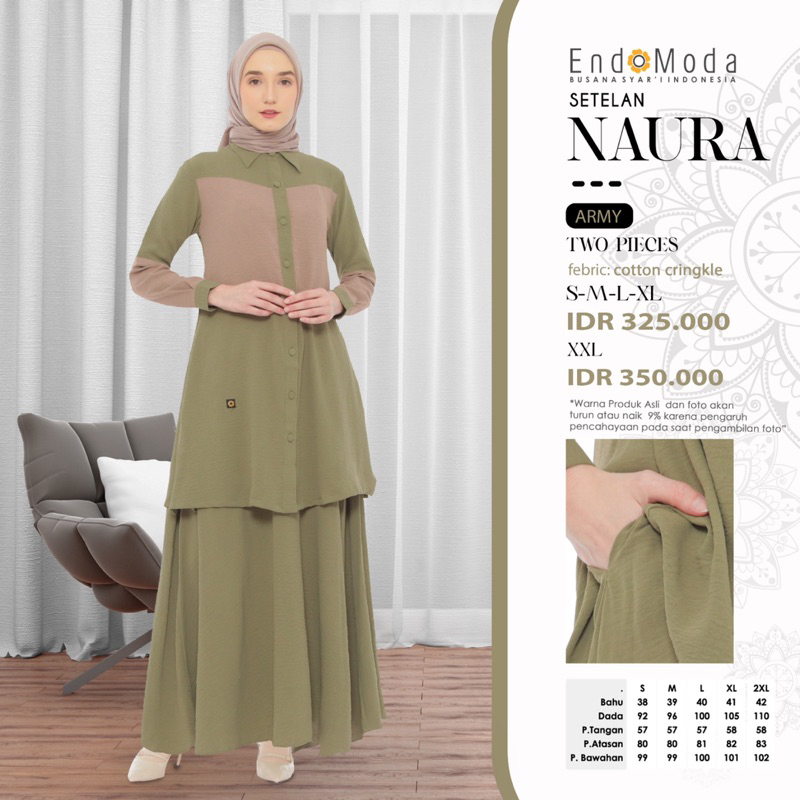 Setelan Endomoda Naura