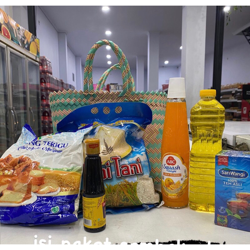

paket sembako keranjang