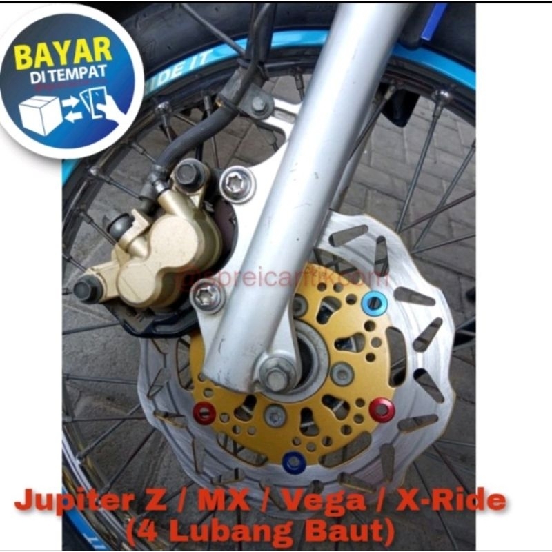 Piringan cakram disc Jupiter z Jupiter MX Vega r/ZR/rr f1zr Nouvo x ride dll ukuran standar 220 mm