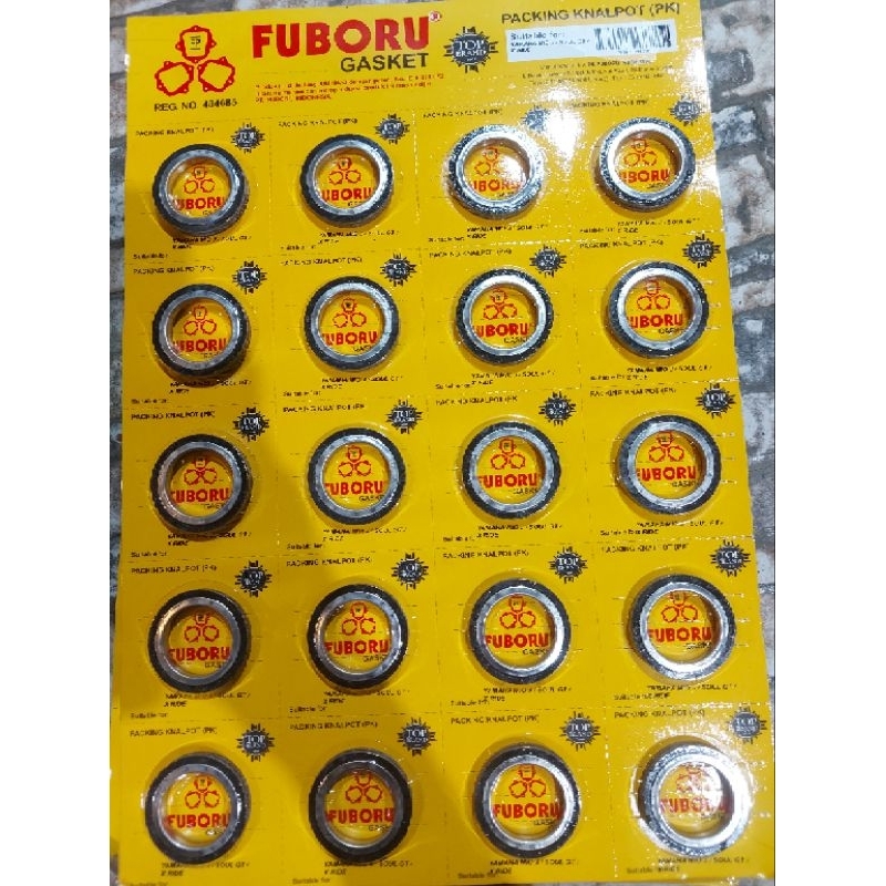 Paking Packing Peking Perpak Ring Gasket Knalpot Kenalpot Motor Yamaha Mio J Soul GT Xride X ride Fu