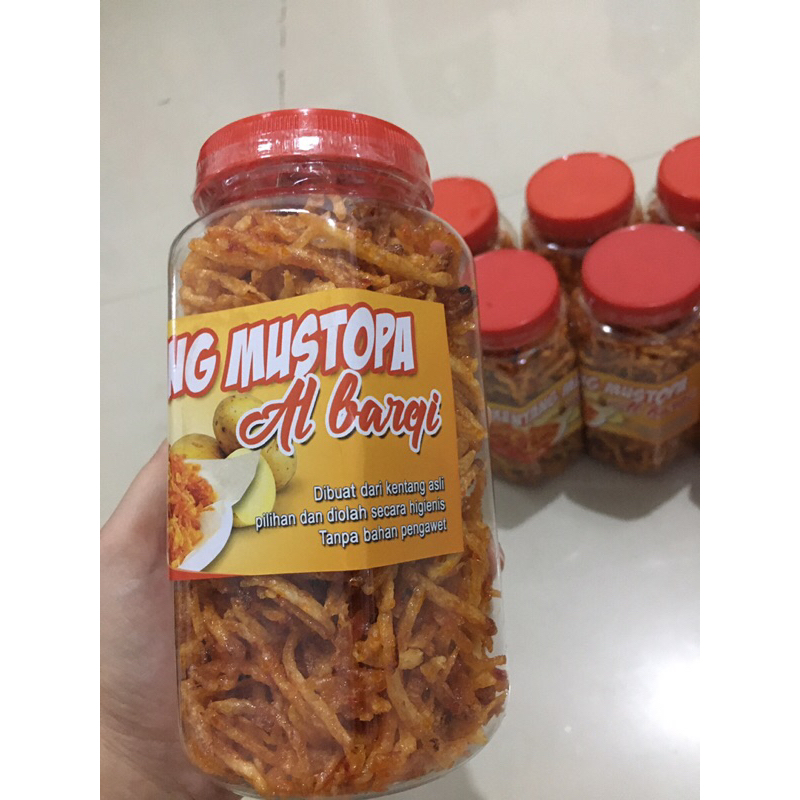 

Kentang Mustofa guring renyah enak murah