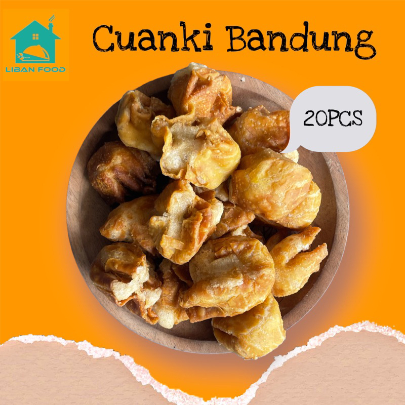 CUANKI 20 PCS,LIDAH STIK,CUANKI TAHU,CUANKI BANDUNG/ASLI GARUT/TERMURAH/LIBANFOOD