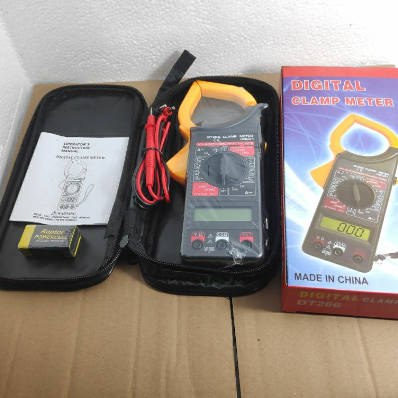 Multimeter Digital XL830L MAS830L Backlight termasuk baterai multitester DIgital AVOmeter DIGital DENGAN baterai include baterai