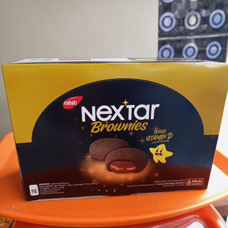 nextar Brownies Nabati  isi 10x34g