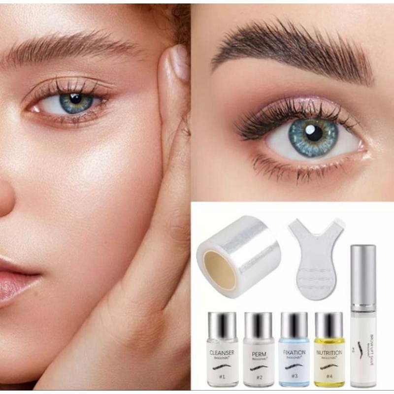 IBCCCNDC BROW LAMINATION KIT SET EYEBROW LIFTING KIT PENGANGKAT ALIS BROW BOMBER LOTION PERM DIY