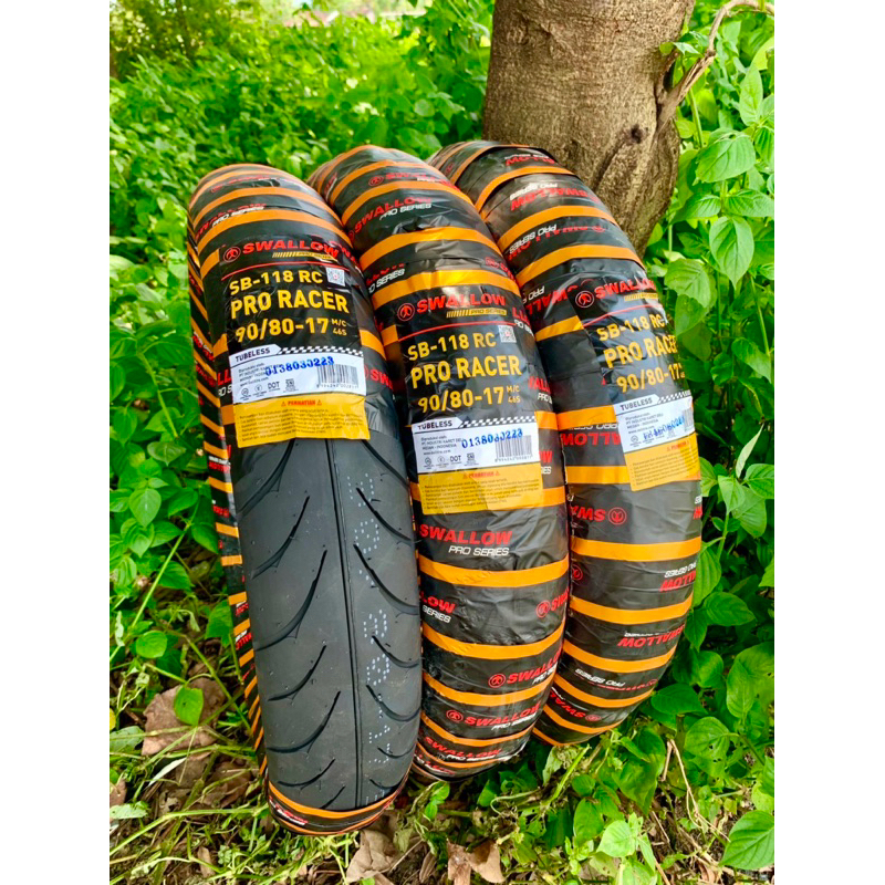 Ban swallow pro racer SB118 90/80-17 100/70-17 tubeless soft compound 1ban