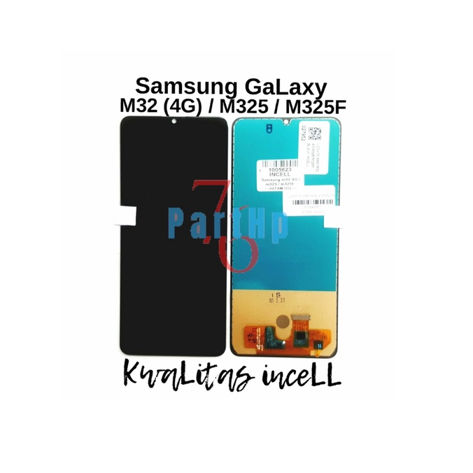 Lcd Touchscreen Fullset Kwalitas InceLL Samsung GaLxy M32 (4G) / M325F - Hitam