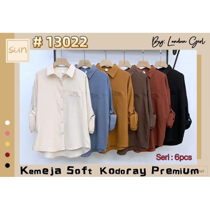 KEMEJA SOFT KODORAI 13022 // KEMEJA SOFT KODORAI 392