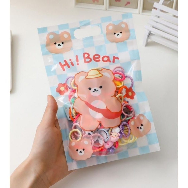 ZIPPER BAG KAWAII AESTHWTIC  ZIPLOCK UNYU ZP-53