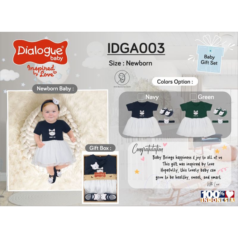 Dialogue Baby Giftset IDGA003