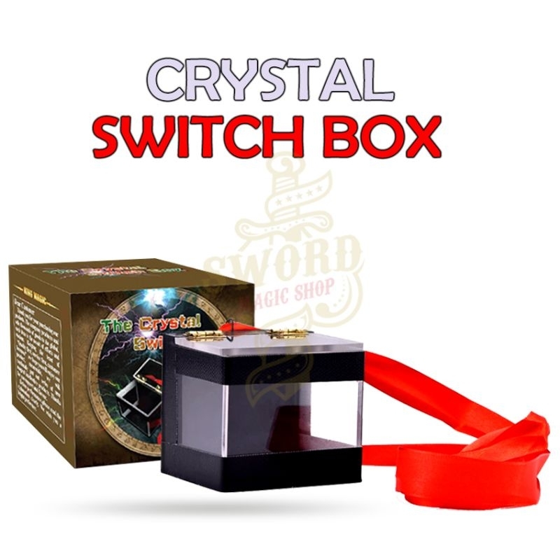 Alat Sulap Crystal Switch Box - Alat Sulap Kotak Ajaib - Magic Box - Switch Box - Toko Sulap - Sword