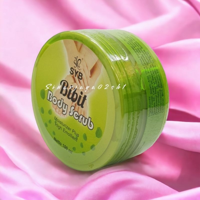 BIBIT BODY SCRUB SYB 100ml HIGHT EMOLLIENT