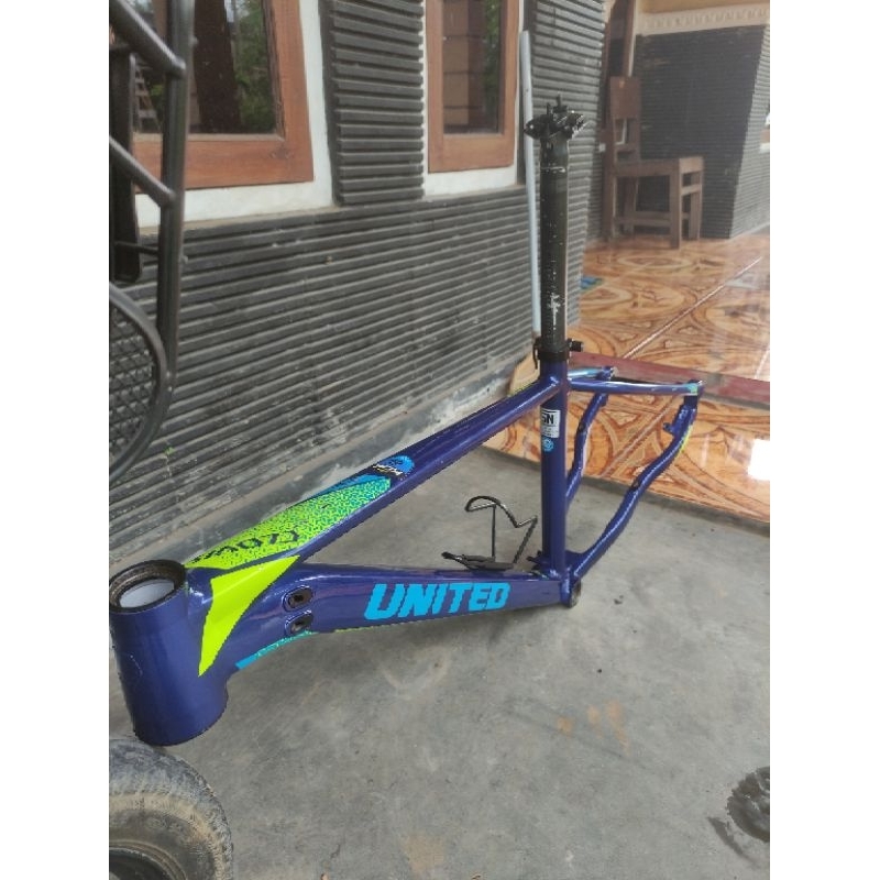 frameset clovis 6 size S ukuran 27 5 second murah siap pakai