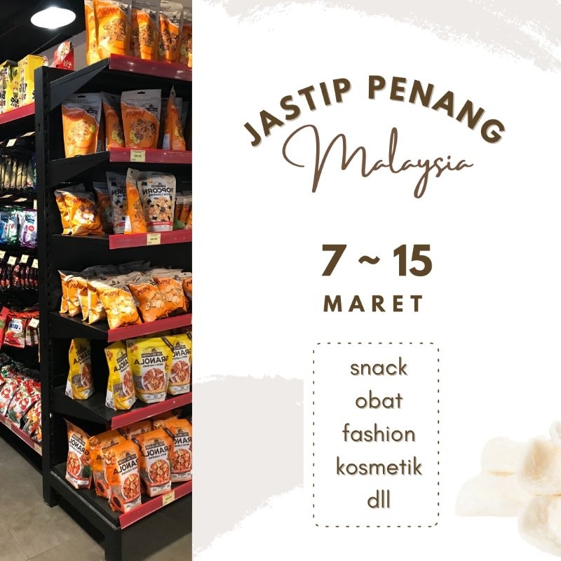 

Jastip Penang - Malaysia