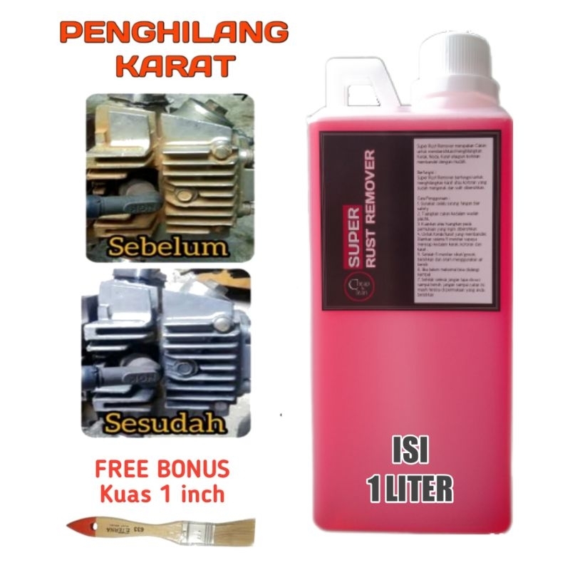 PEMBERSIH MESIN DAN PENGHILANG KARAT MOTOR SUPER