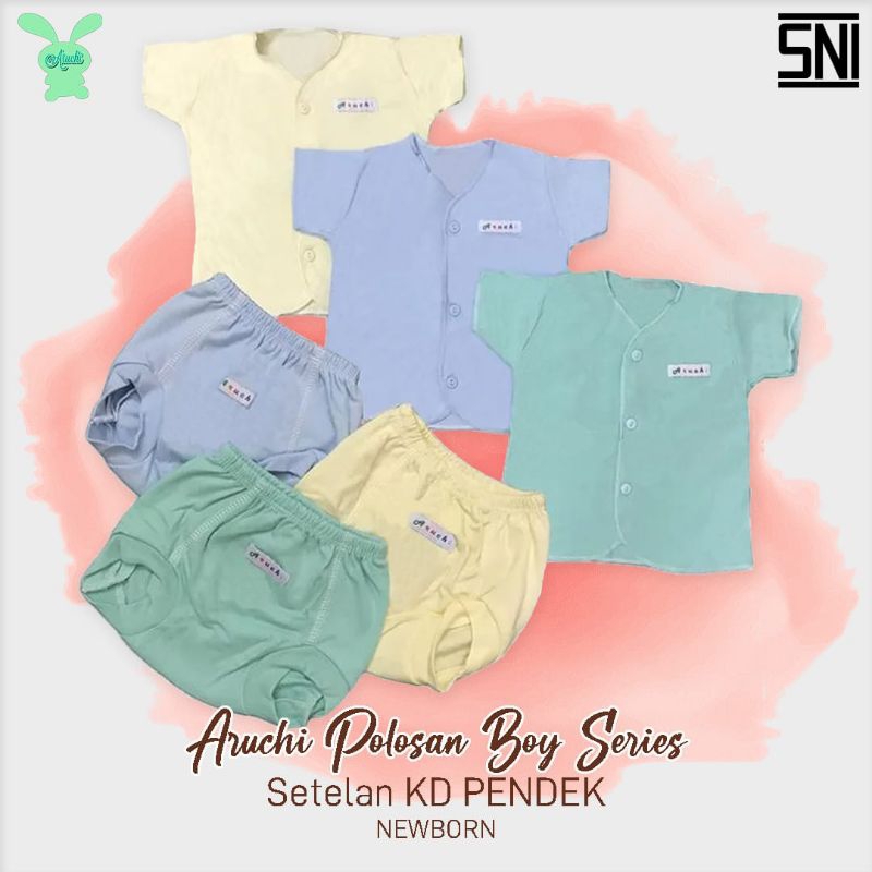 Aruchi Stelan Pendek Warna / Culture Nb Boy &amp; Girl