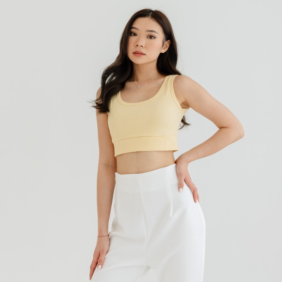 POTTIE - Cecil Crop Tanktop / Crop Top