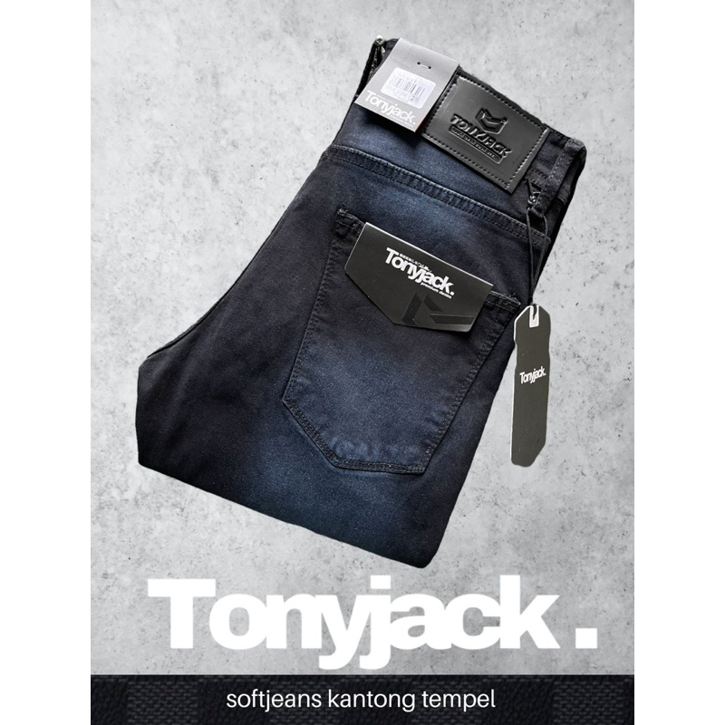 Celana soft jeans tony jack