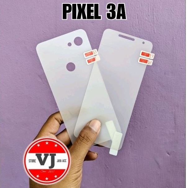 HYDROGEL Matte Depan Belakang Google Pixel 3A Anti Gores Full Cover Pixel3a