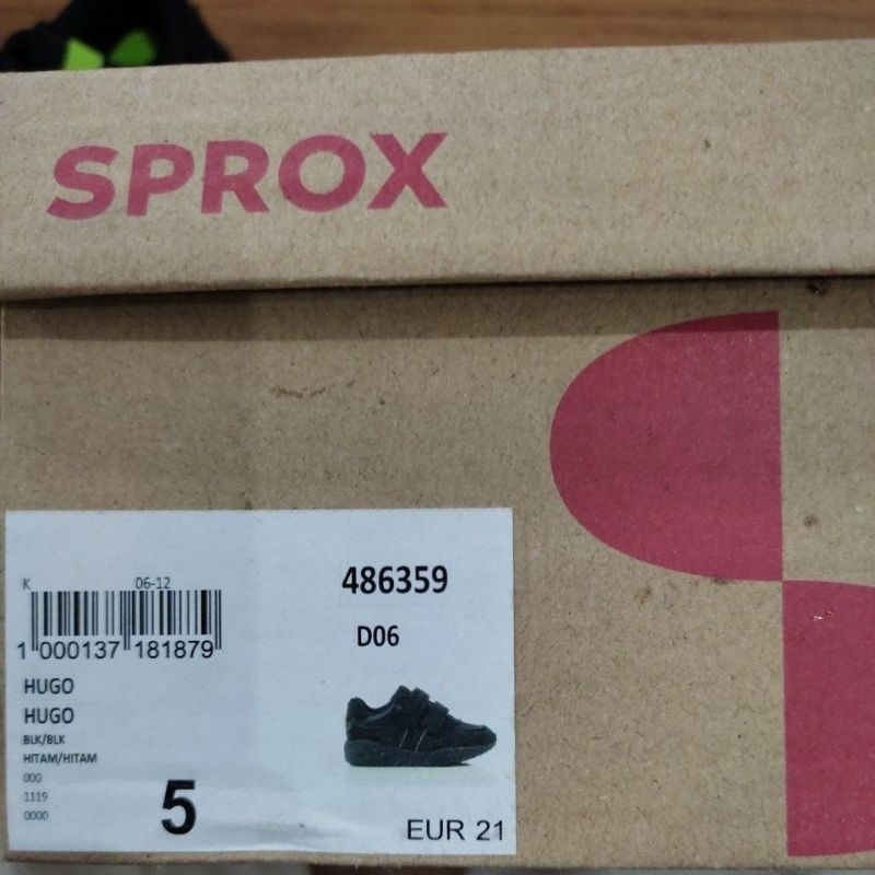 Sepatu Sprox Hugo 486359