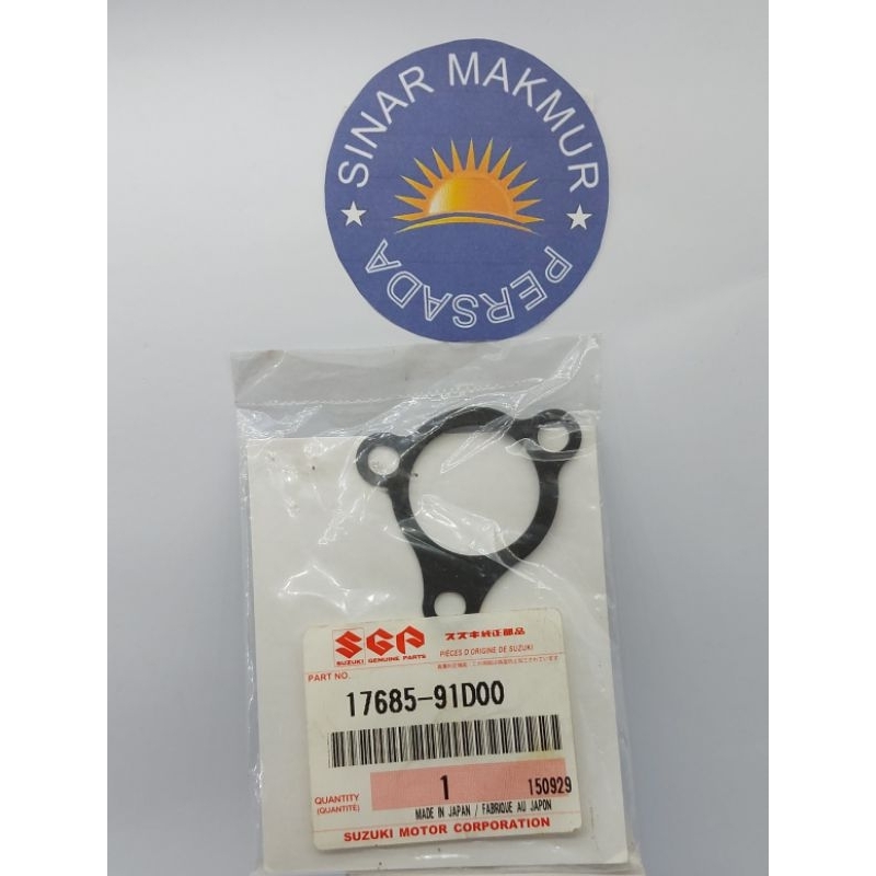 17685-91D00 GASKET THERMOSTAT COVER/PAKING THERMOSTAT SUZUKI MESIN TEMPEL 15PK 2TAK