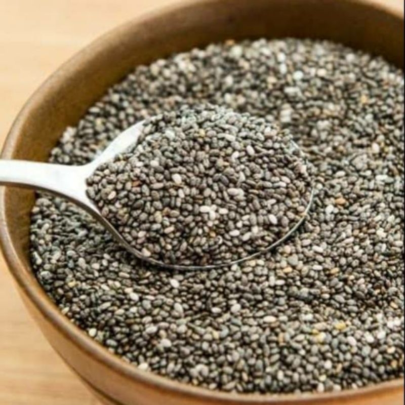 

Organic Black Chia Seed 100gr 250gr 500gr 1000gr Premium Biji Chia Seed Mexico Chiaseeds Chia Seeds Golden Seed Safiya