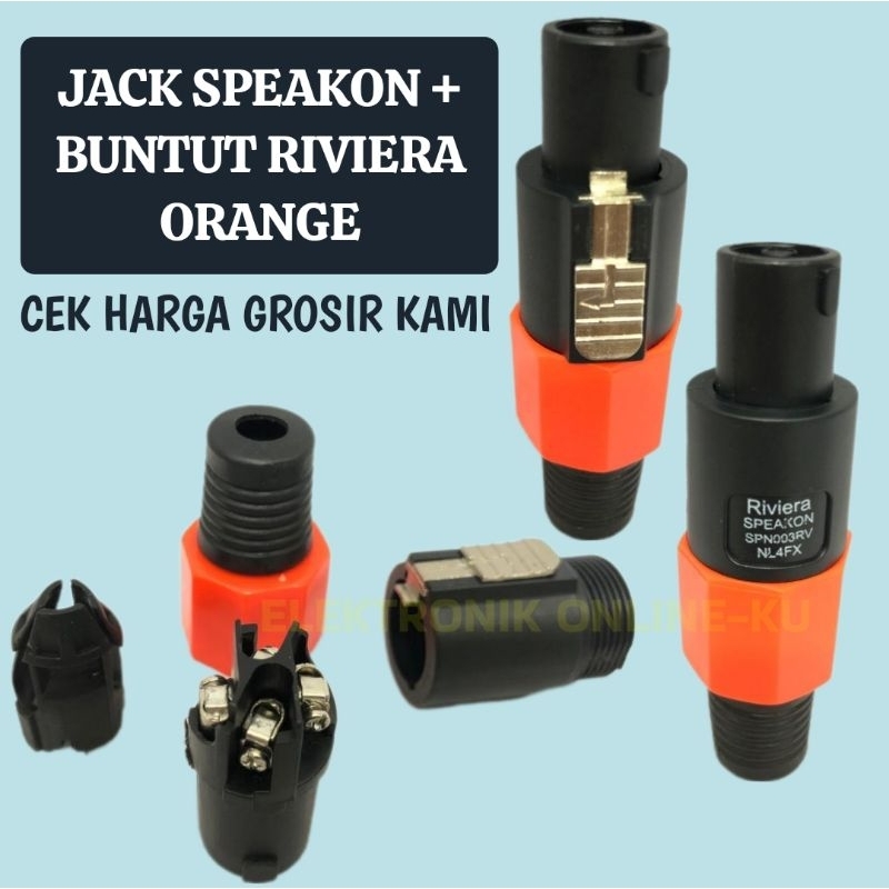 JACK SPEAKON JEK SPIKON + BUNTUT RIVIERA ORANGE