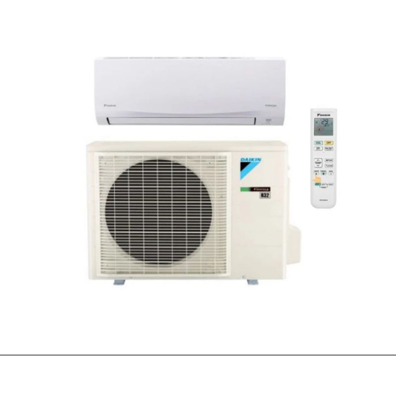 AC DAIKIN 11/2 PK FTKQ-35UVM4 FLASH INVERTER + INSTALASI PEMASANGAN