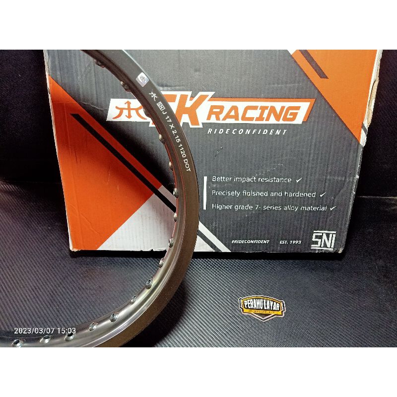 VELG PELEK TITAN GREY TK RACING 215 VELG JARI JARI