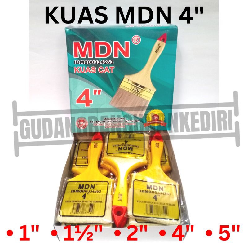 kuas cat MDN 4 dan 5 inch