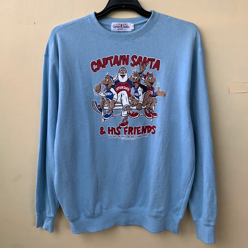 Sweater Crewneck Captain Santa Second