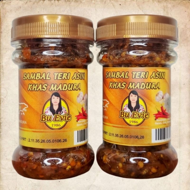 

Sambal Teri Asin "Bu Evie" 150 gram
