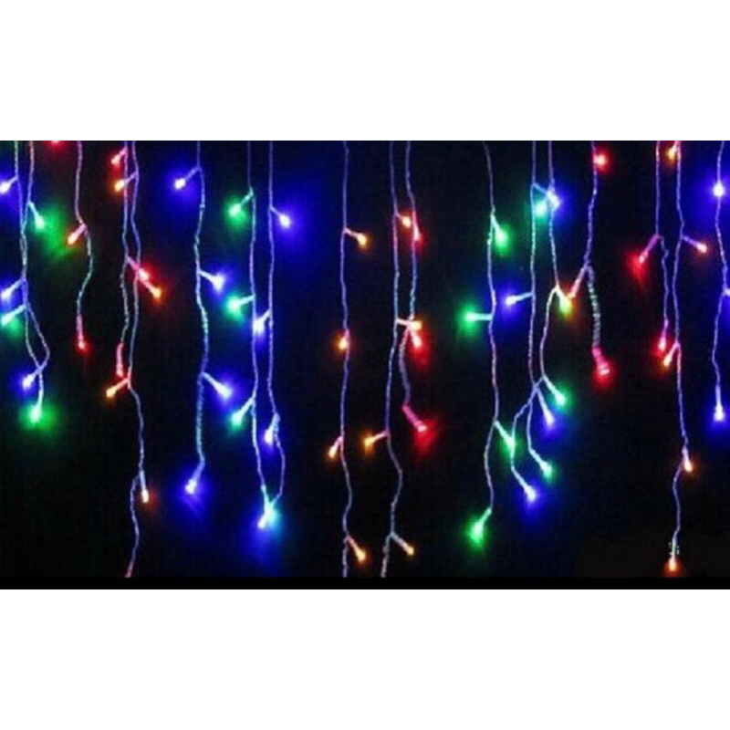 Lampu Tirai Tumblr Warna Warm White Rgb Sambungan/Lampu Natal Tumblr