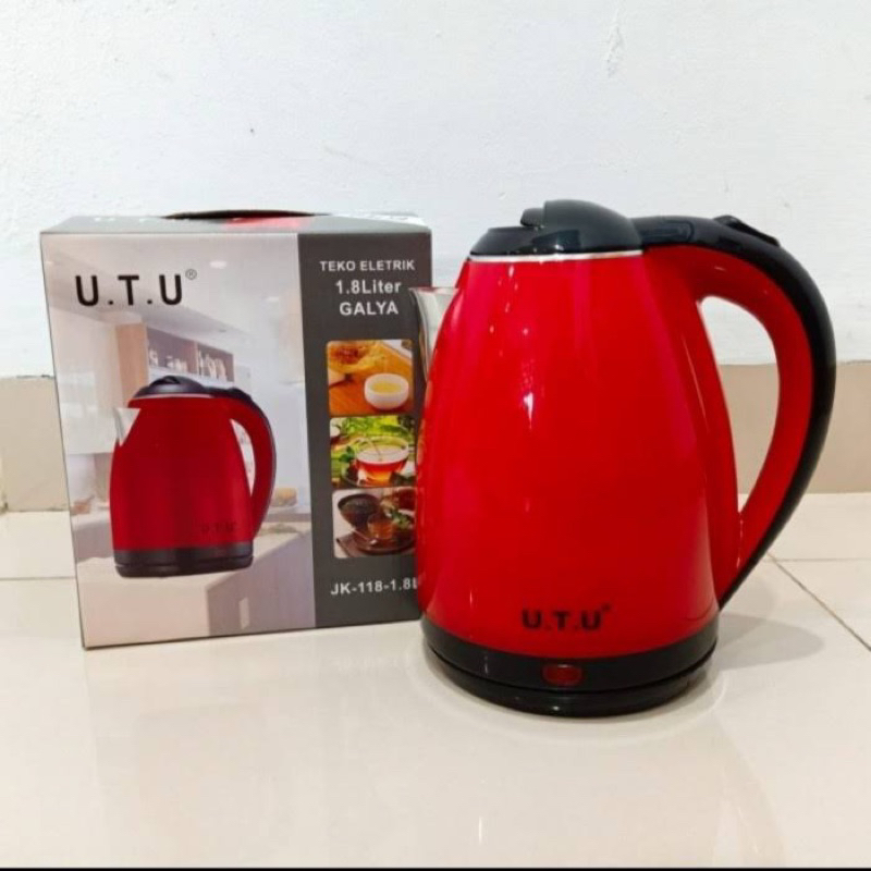 U.T.U Kettle Galya 1.8 Liter Teko Listrik Hotel