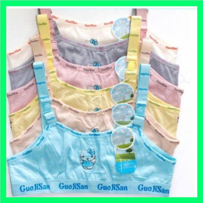 1 lusin miniset anak guojisan termurah | miniset anak ceklik motif gambar bahan katun