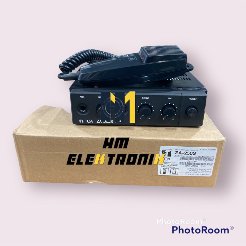 TOA ZA - 250S Amplifier sirene